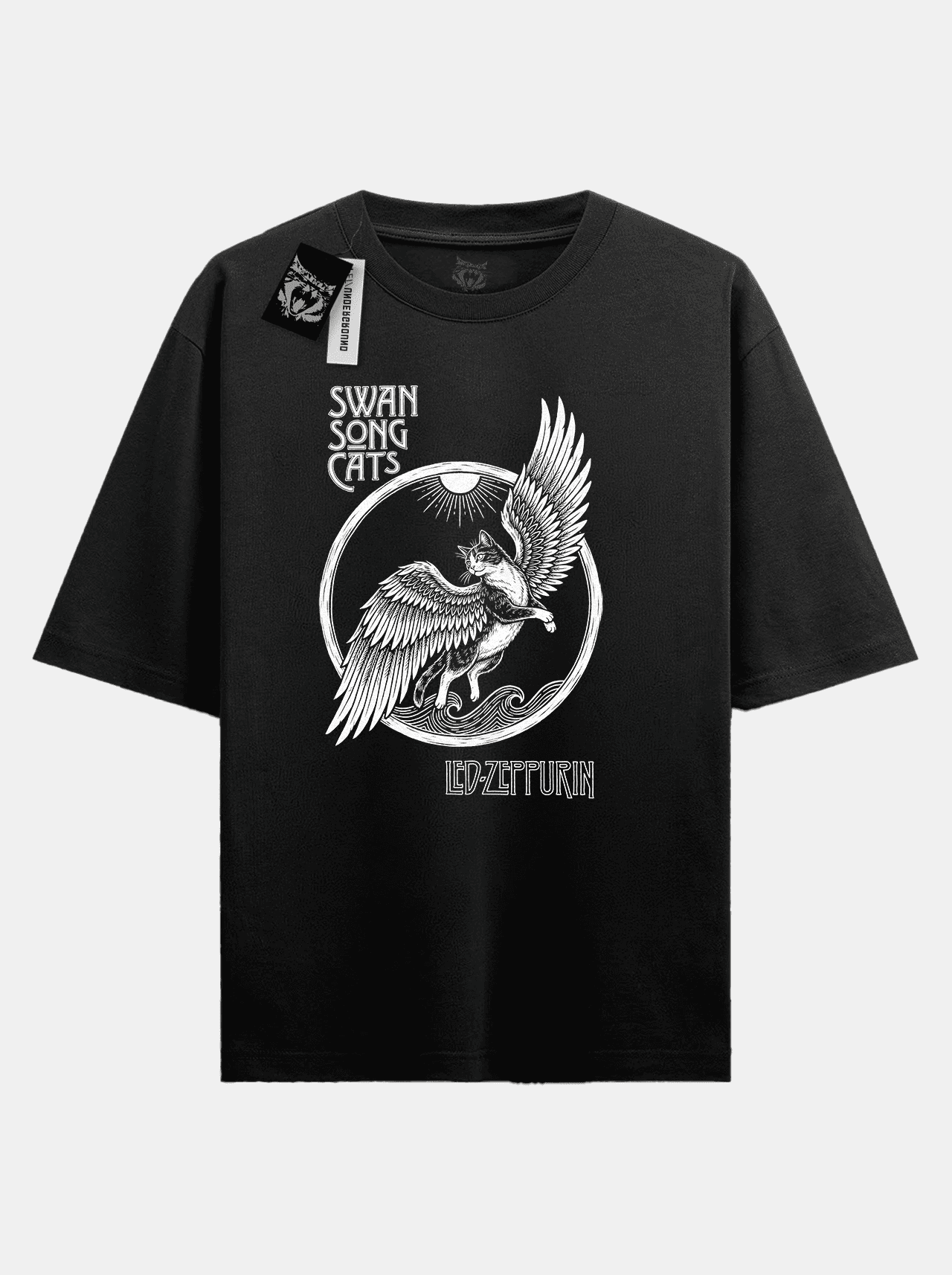 "Led Zeppurin" Camiseta Oversized