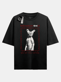 "Red Hot Chili Catters" Camiseta Oversized