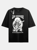 "Jimi Hendpurrx" Camiseta Oversized