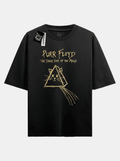"Purry Floyd" Camiseta Oversized