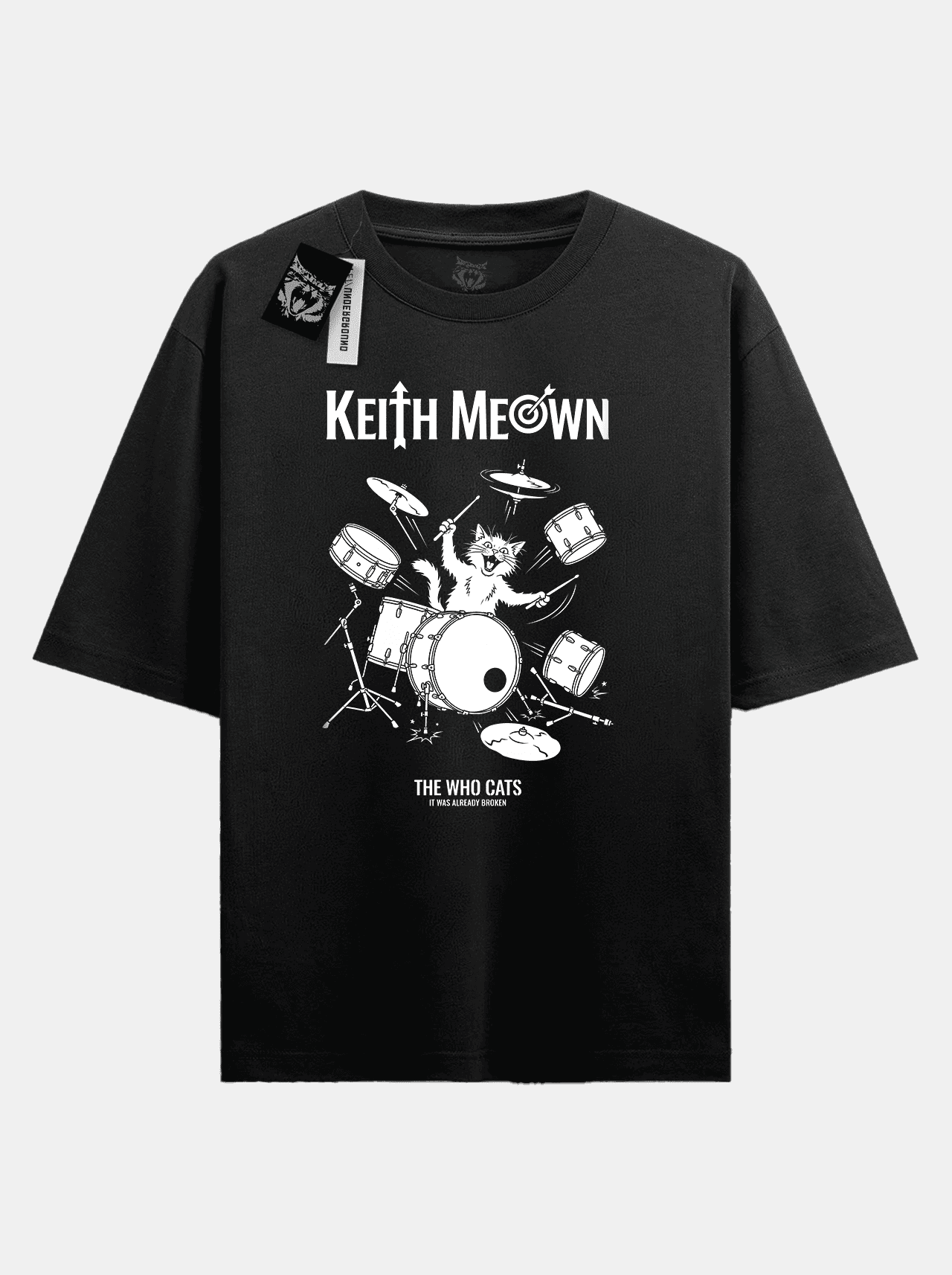 "Keith Meown" Camiseta Oversized