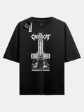 "The Crosscat" Camiseta Oversized