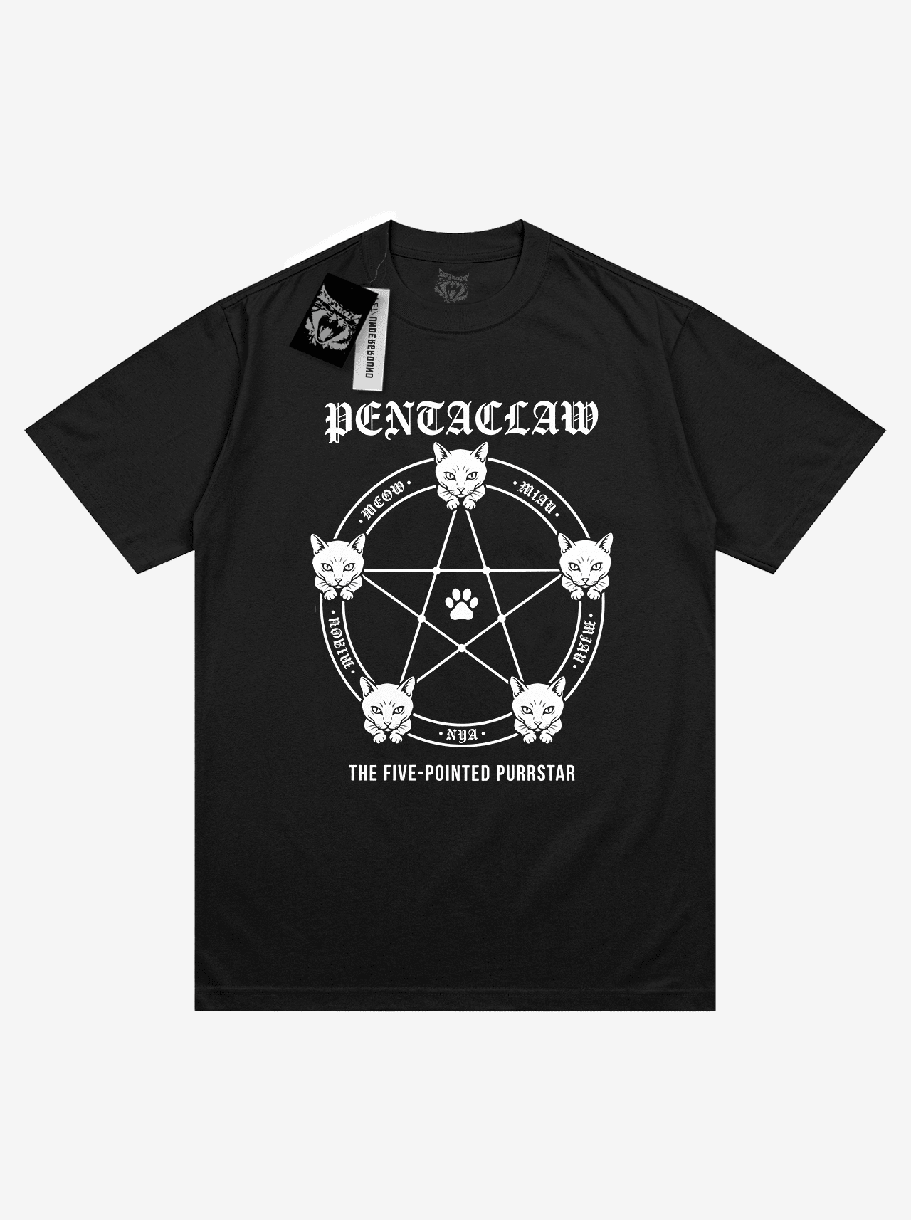 "The Five Pointed Purrstar" Camiseta Regular