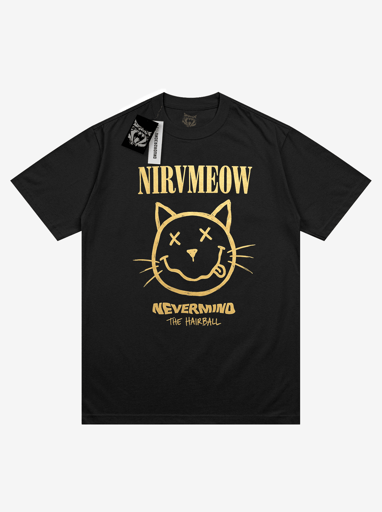 "Nirvmeow" Camiseta Regular