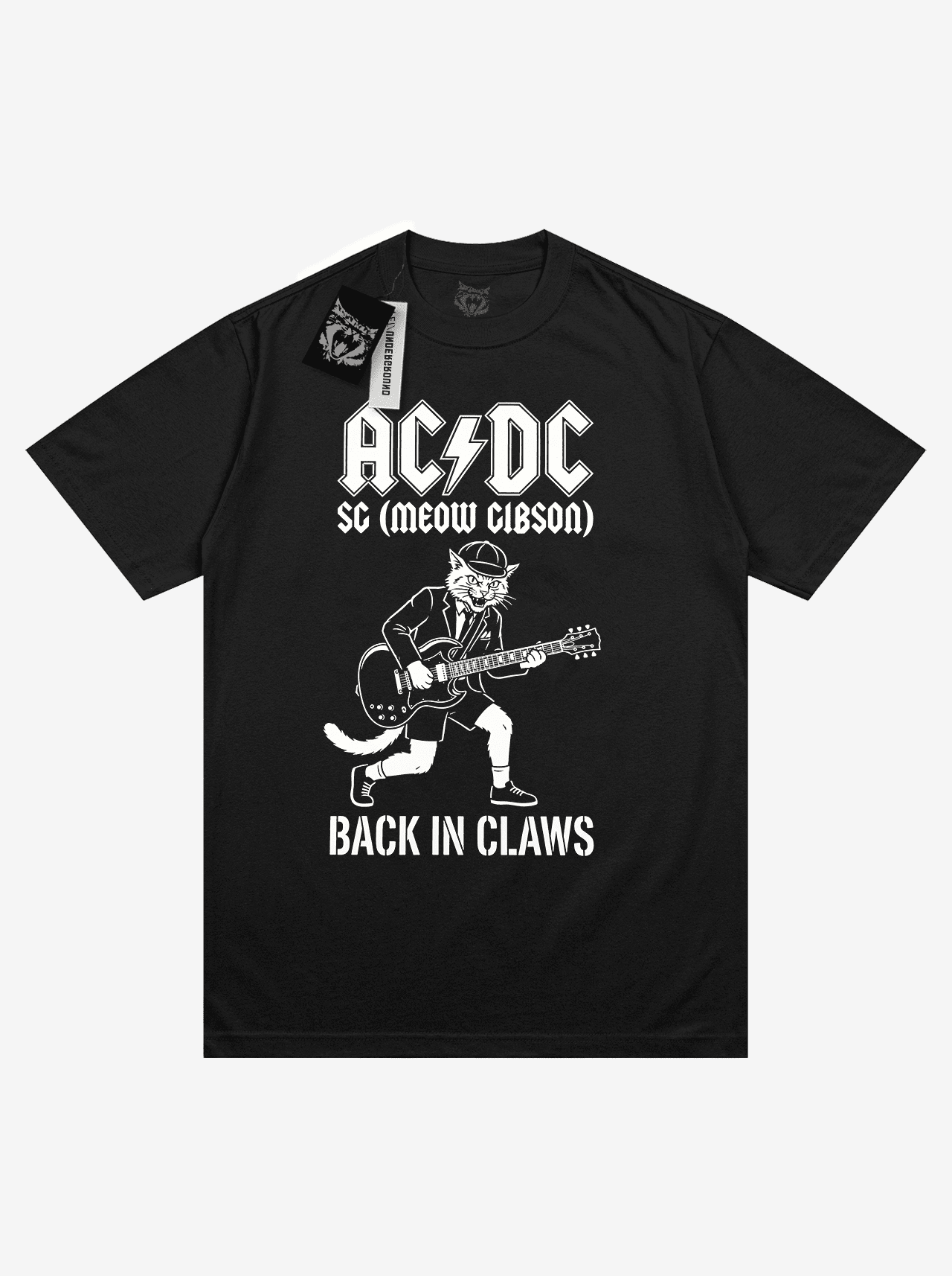 "Angus Cat" Camiseta Regular