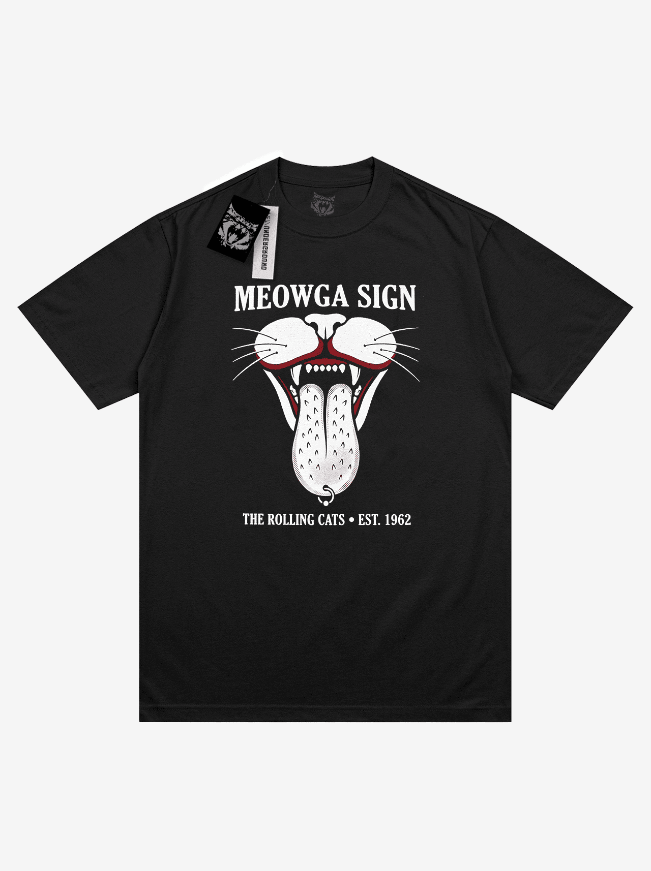 "Meowga Sign" Camiseta Regular