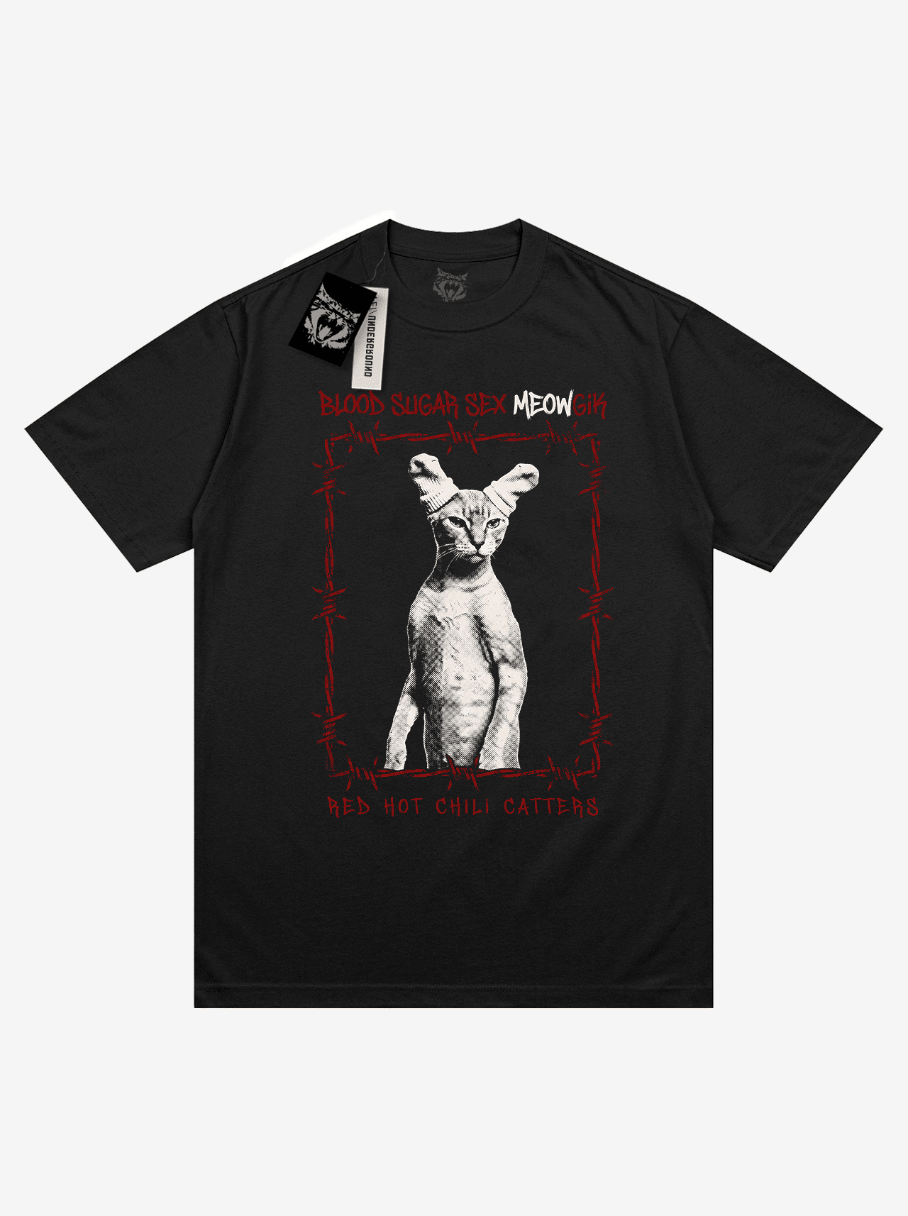 "Red Hot Chili Catters" Camiseta Regular