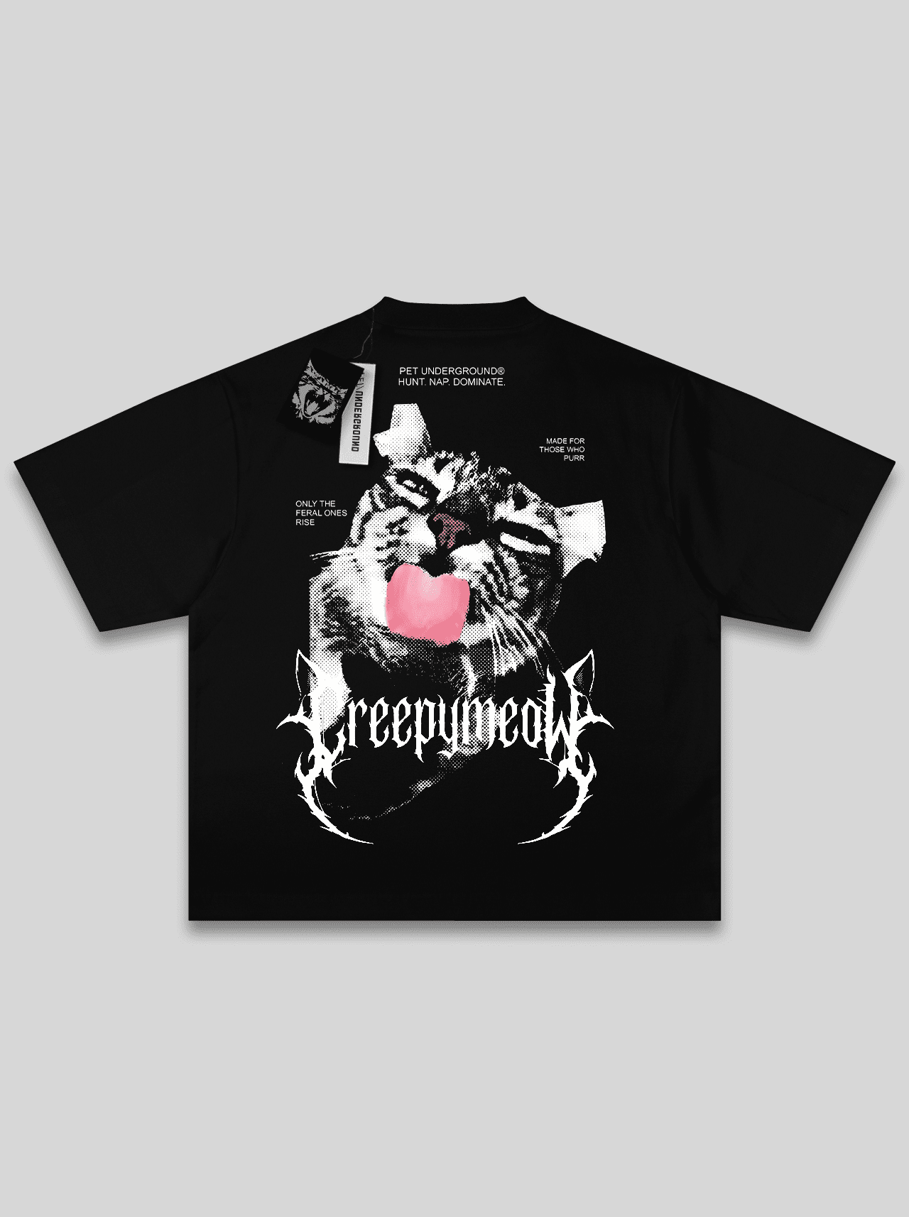 "Give me a Lick." Camiseta Oversized