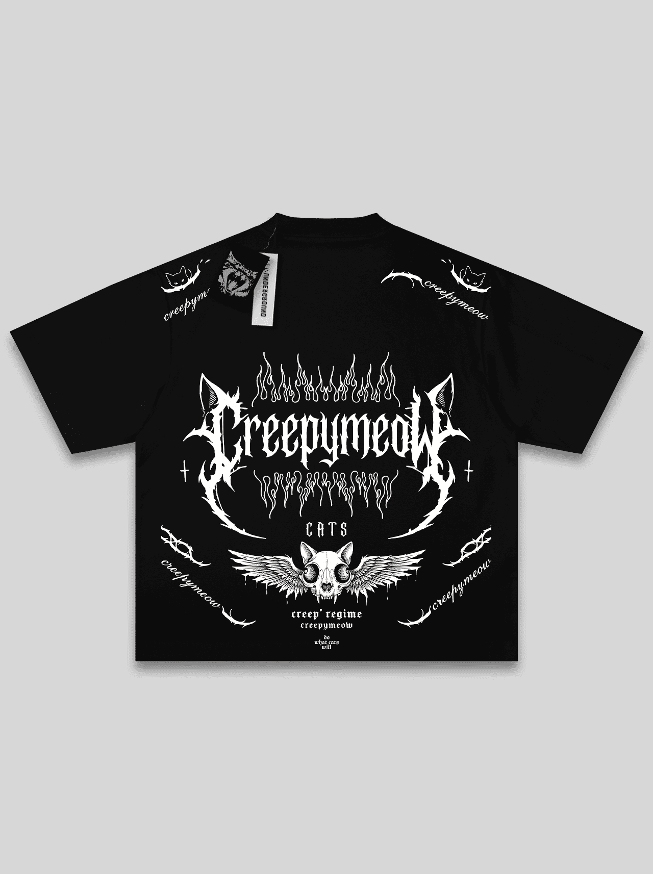 "Creep Regime" Camiseta Oversized