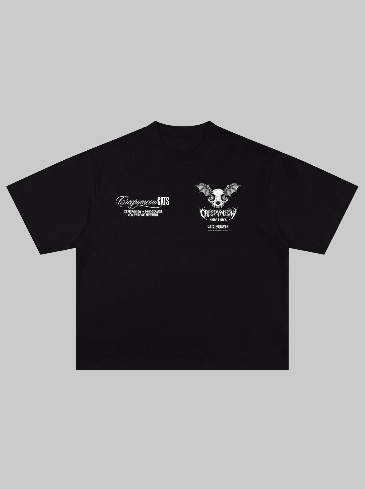 "Creep Regime" Camiseta Oversized