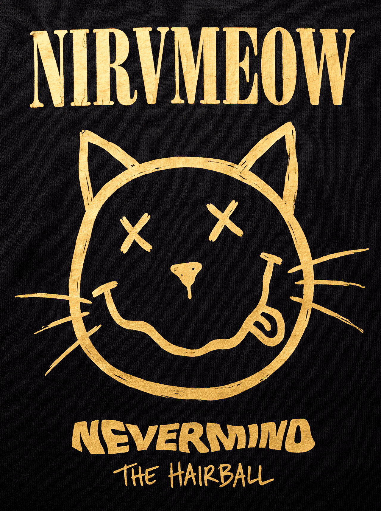 "Nirvmeow" Camiseta Regular